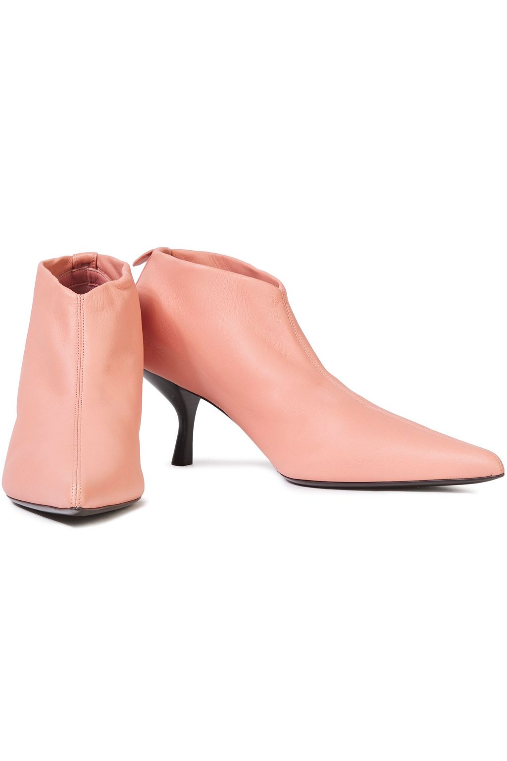 the row bourgeoise leather ankle boots