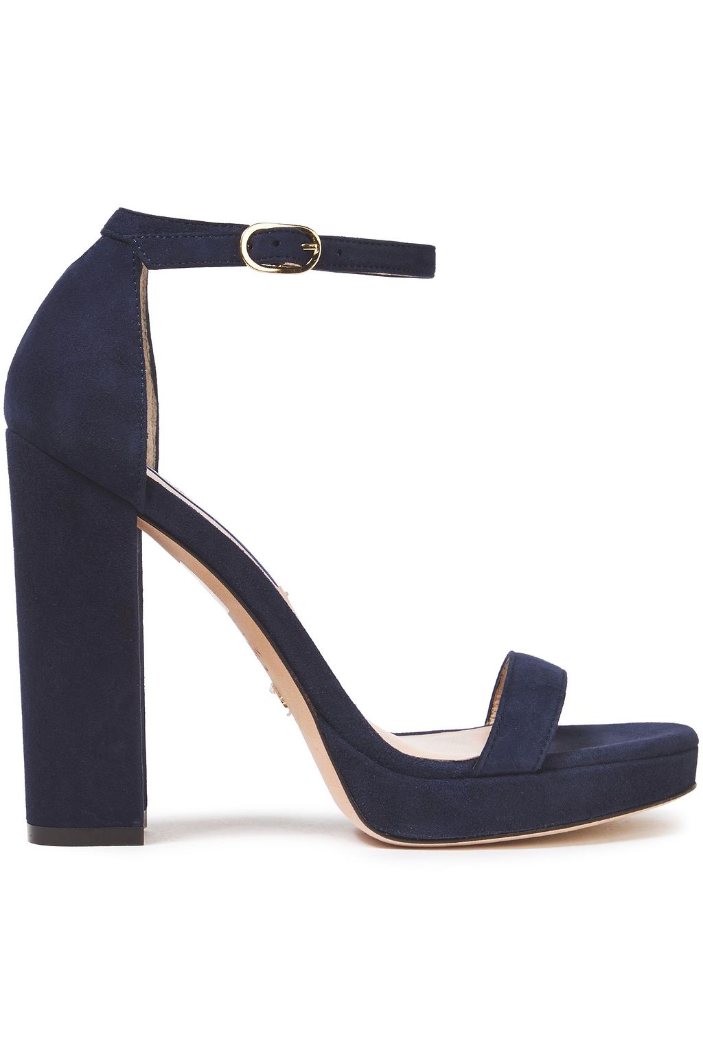 stuart weitzman navy sandals
