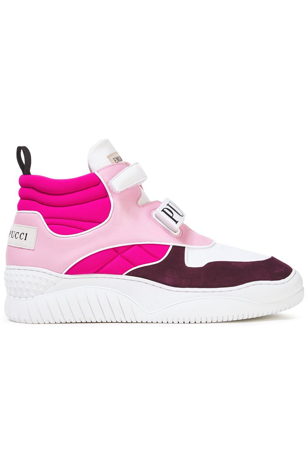 pink emilio pucci sneakers