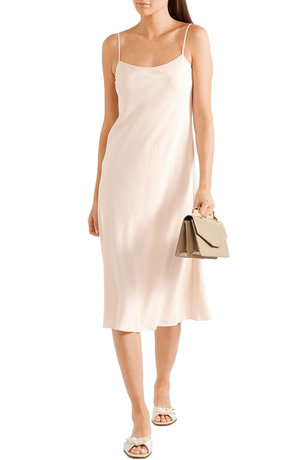 THE ROW Gibbons crepe midi dress