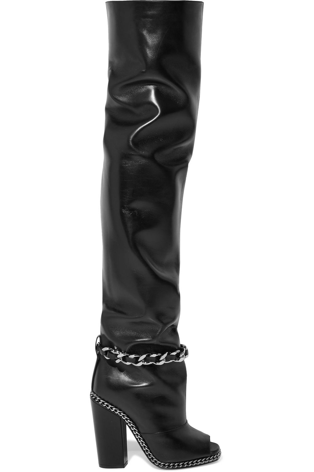 leather over the knee