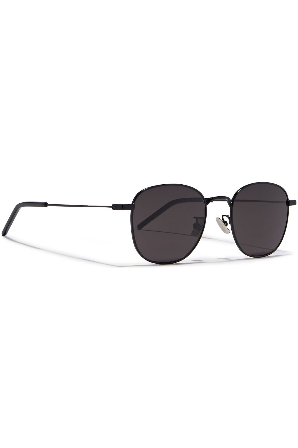 SAINT LAURENT SL299 round-frame metal sunglasses