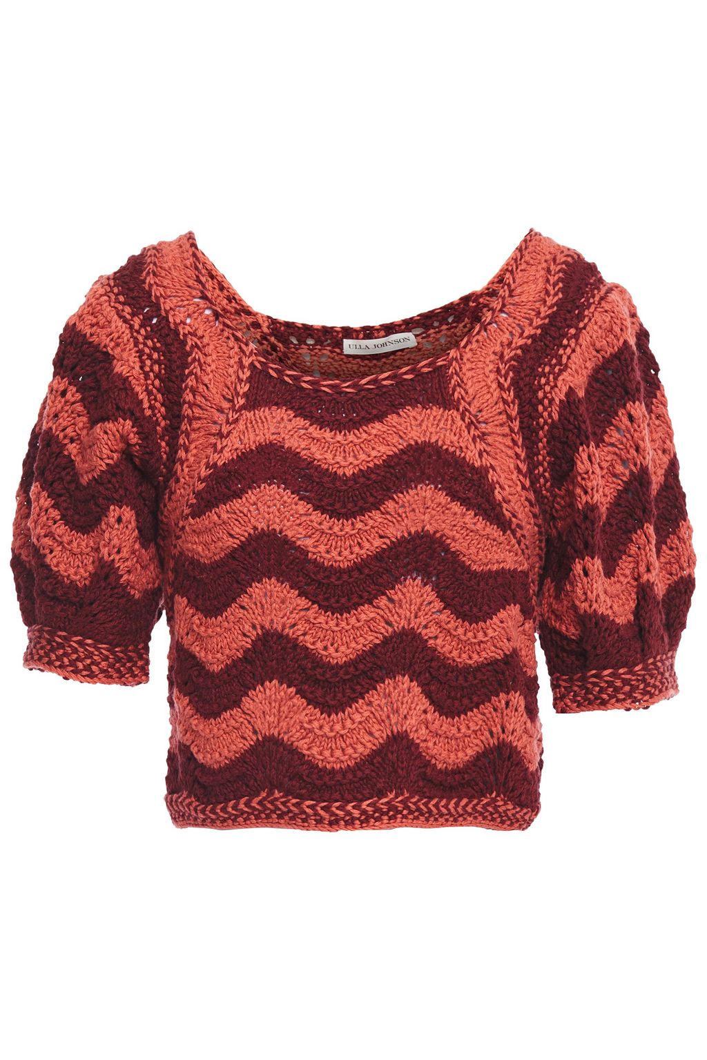ulla johnson crochet top