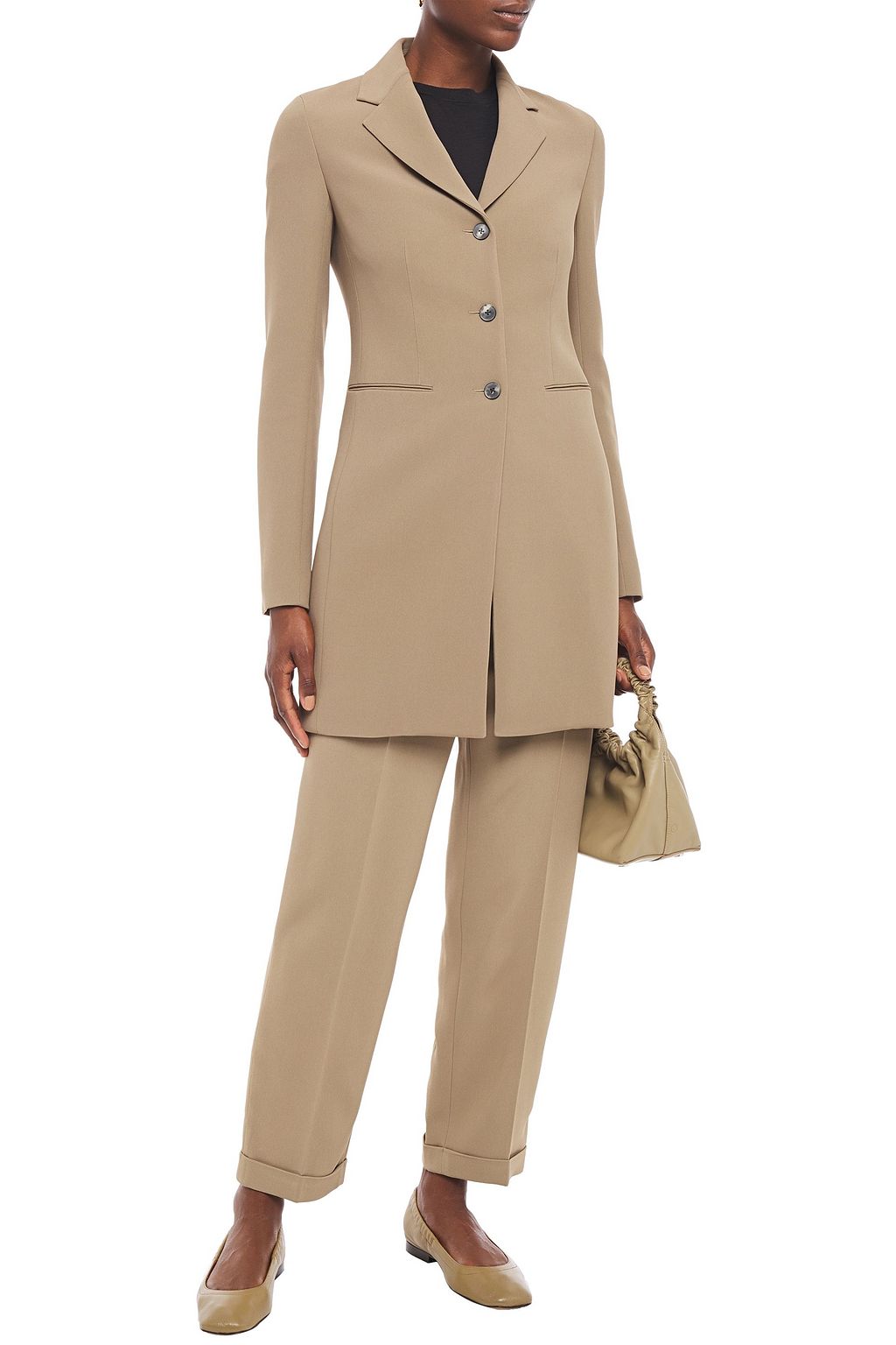THE ROW Nedifa crepe coat