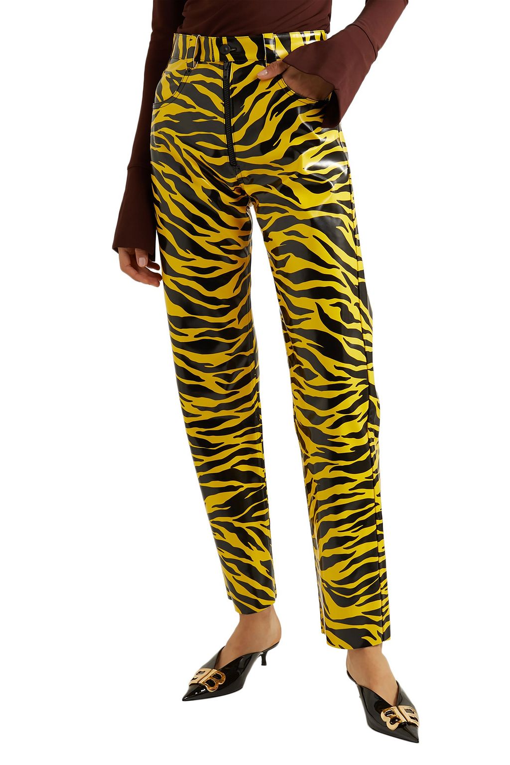 zara tiger pants