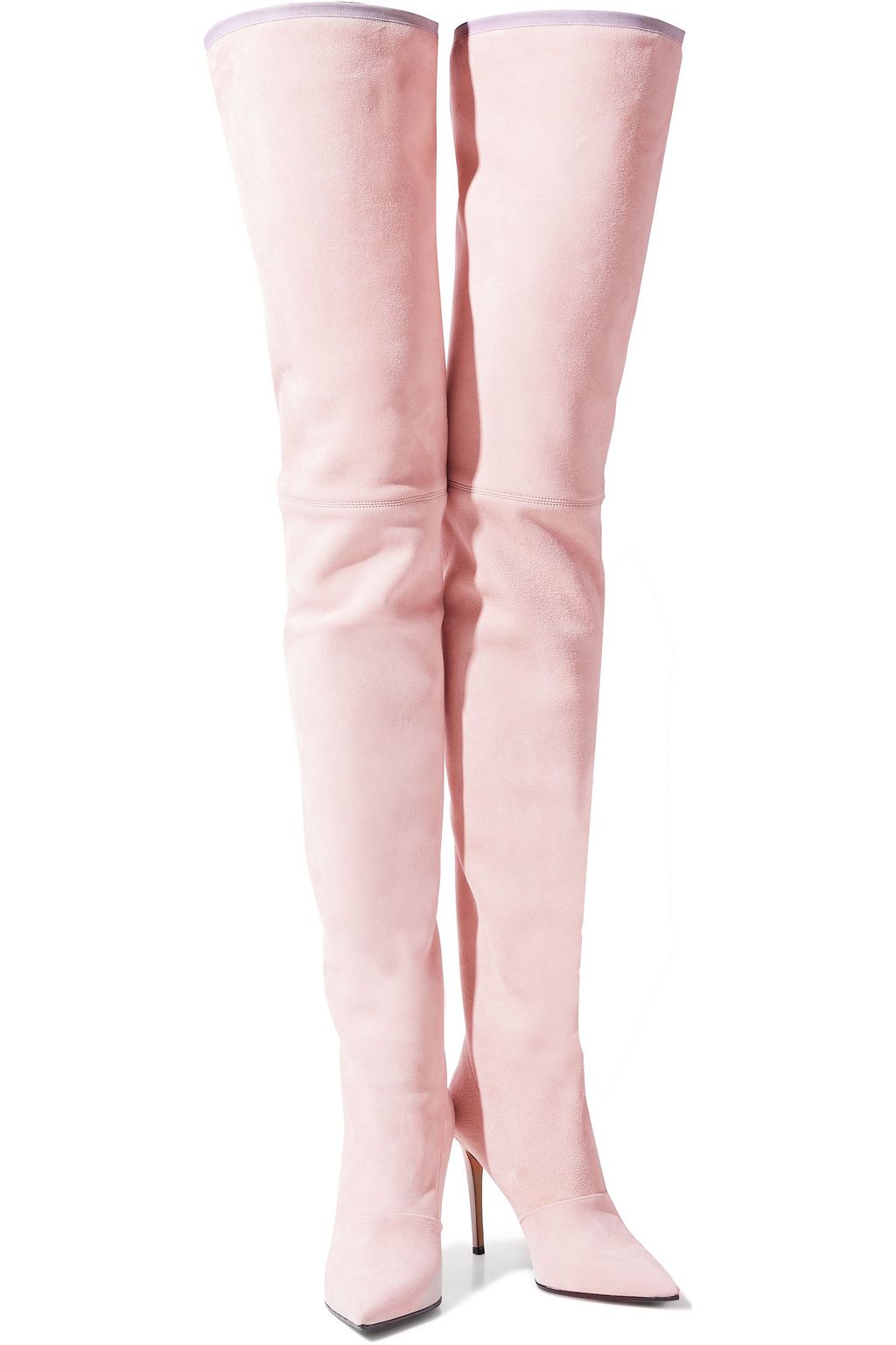 balmain boots pink