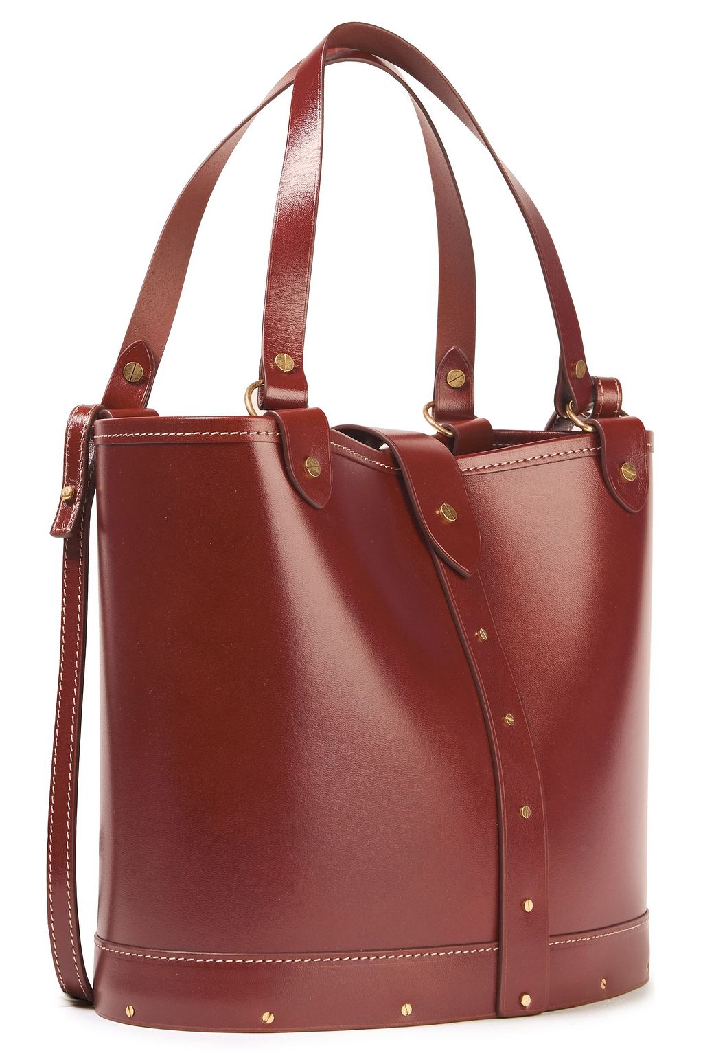 THE ROW Studded leather shoulder bag