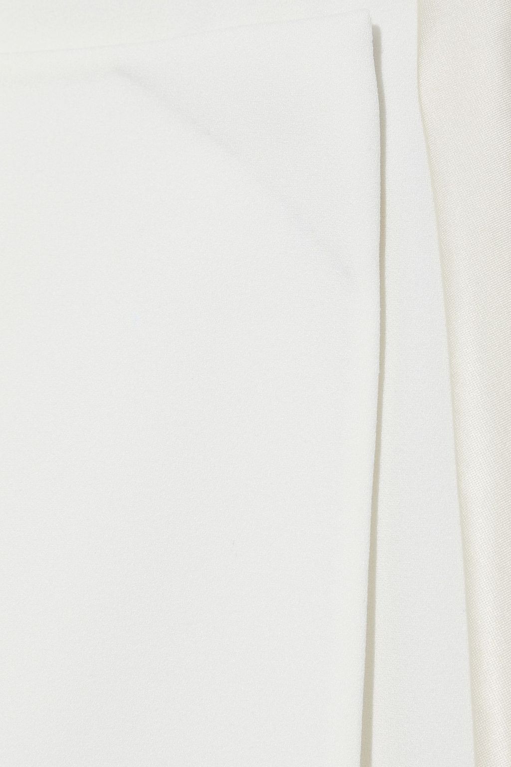 3.1 PHILLIP LIM Satin-trimmed layered crepe shorts