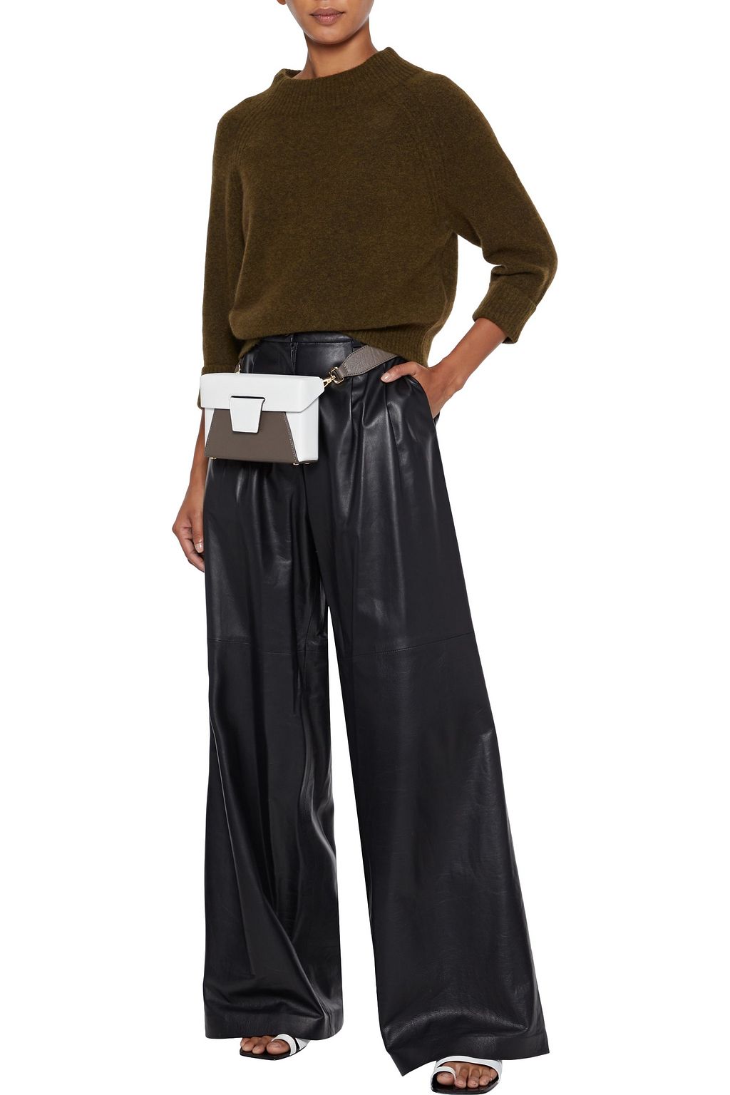 3.1 PHILLIP LIM Brushed knitted sweater