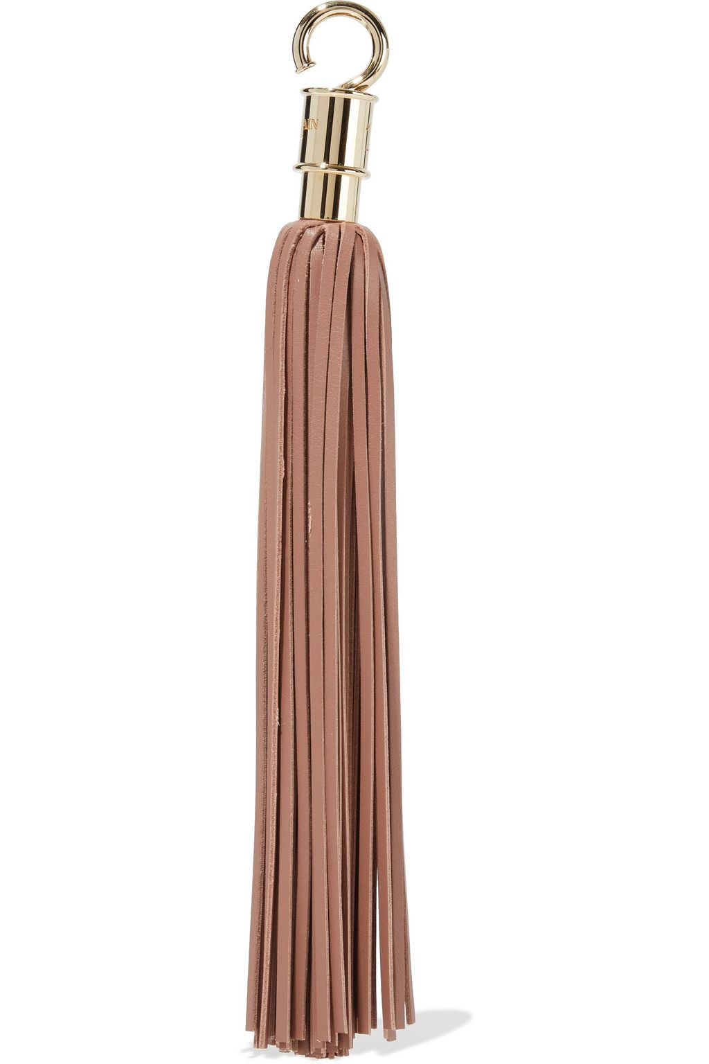 BALMAIN Tasseled leather bag charm