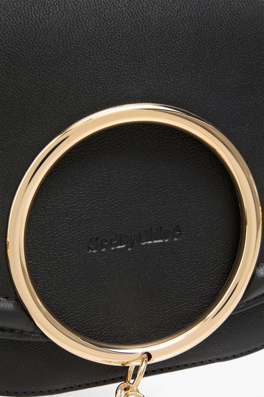 SEE BY CHLOÉ Mara pebbled-leather cross-body bag