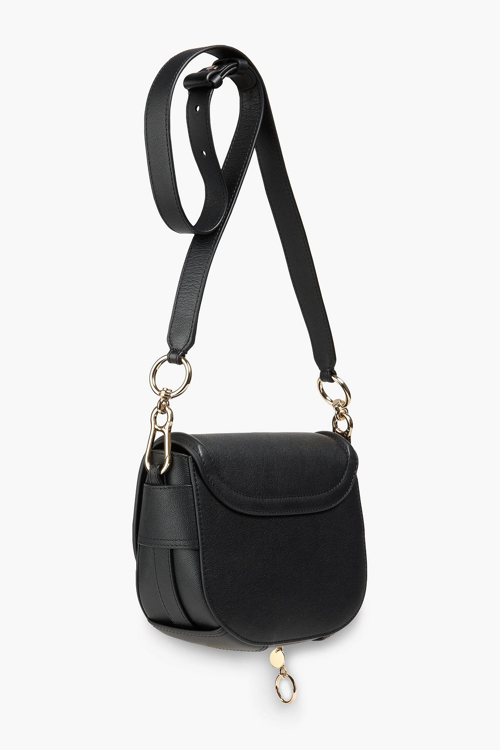 SEE BY CHLOÉ Mara pebbled-leather cross-body bag