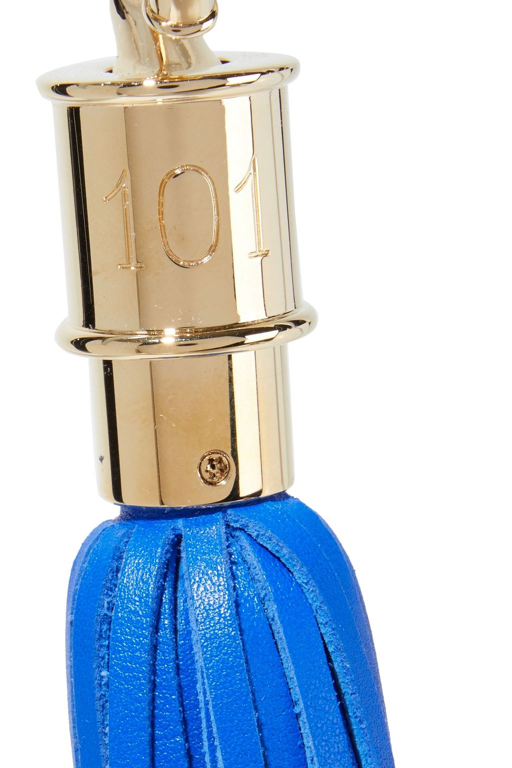 BALMAIN Tasseled leather bag charm