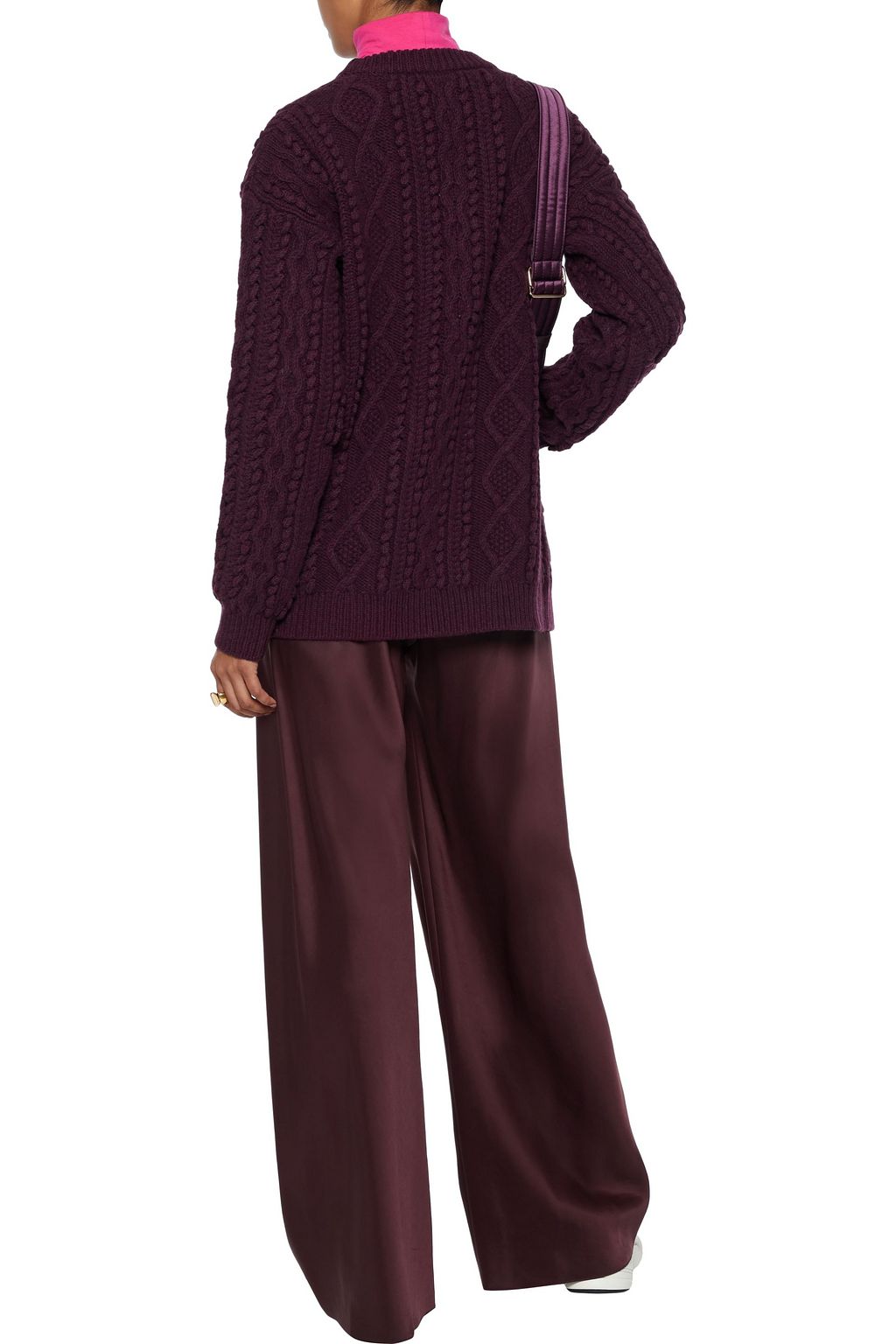 3.1 PHILLIP LIM Cable-knit wool sweater