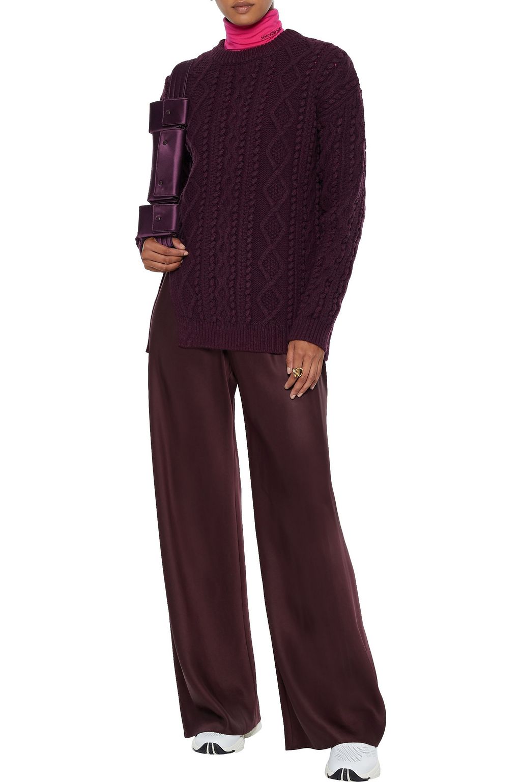 3.1 PHILLIP LIM Cable-knit wool sweater
