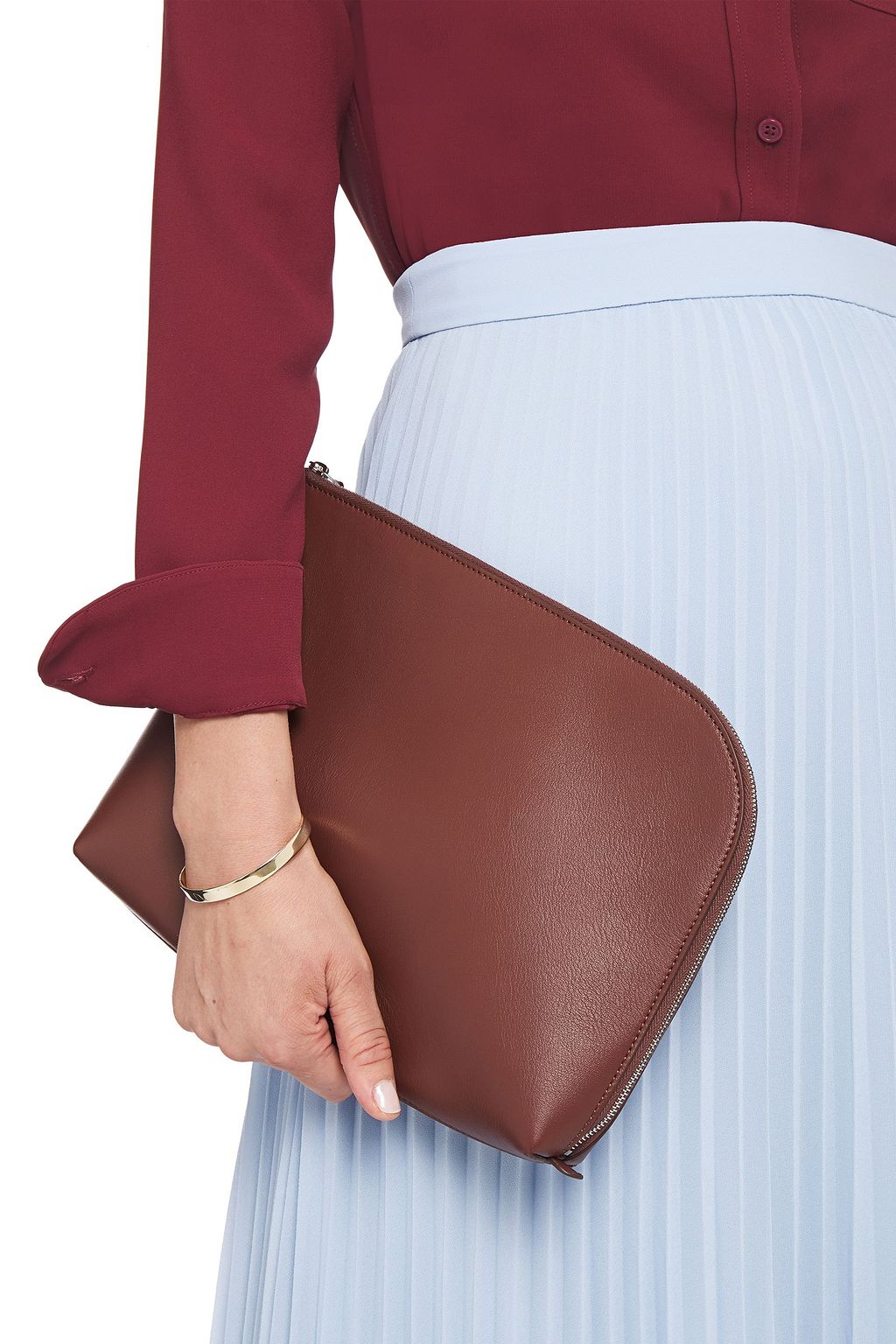 THE ROW Leather pouch