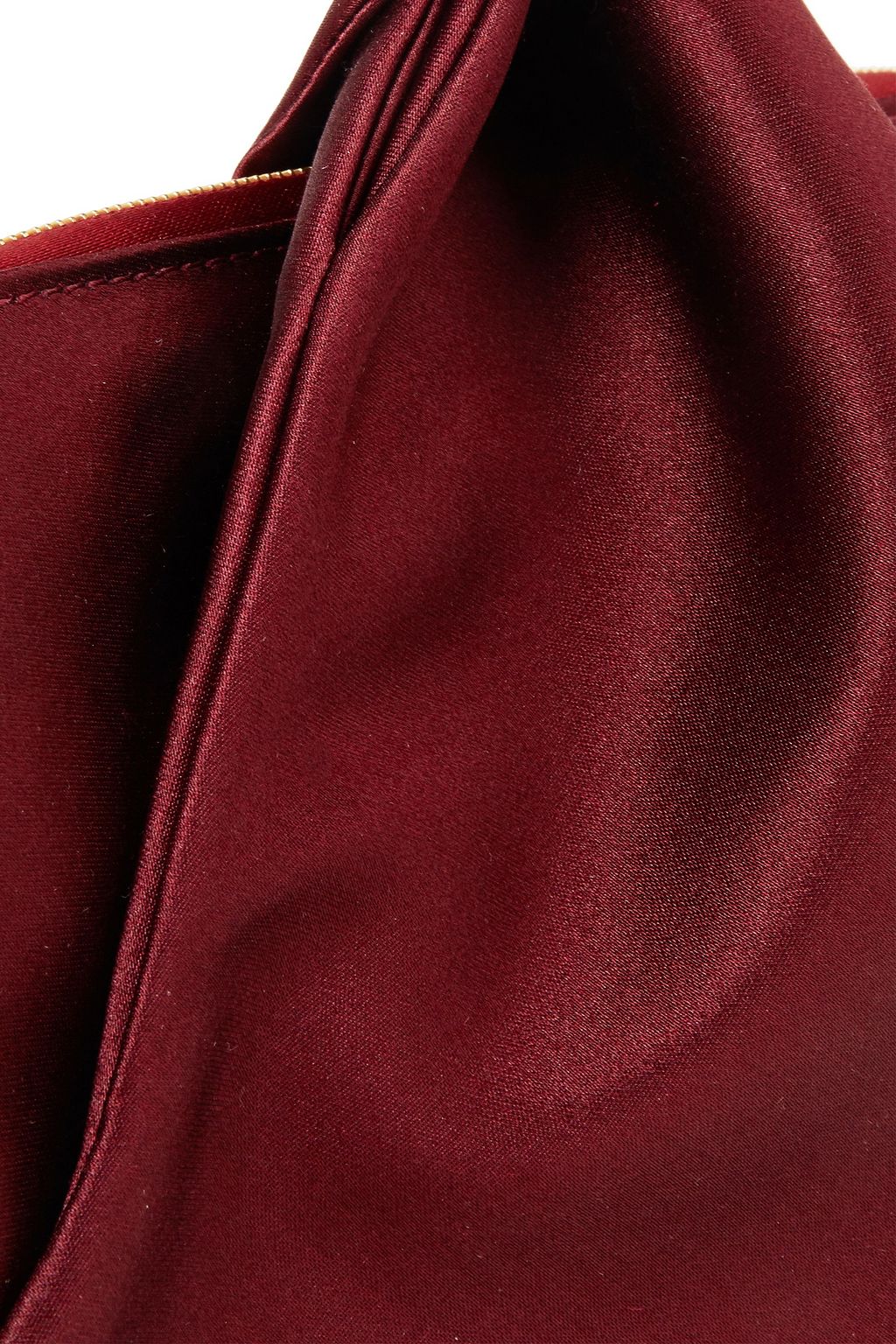 THE ROW Wristlet knotted satin clutch