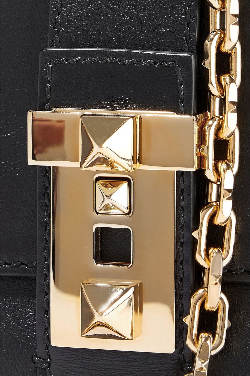 VALENTINO GARAVANI Studded leather shoulder bag