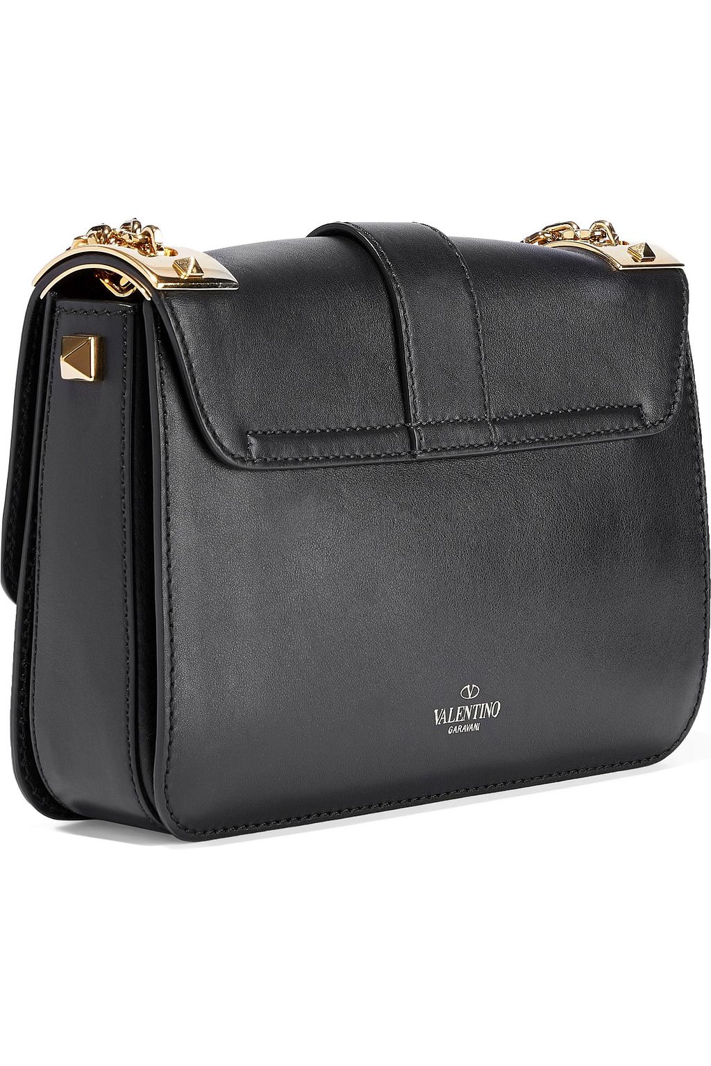 VALENTINO GARAVANI Studded leather shoulder bag
