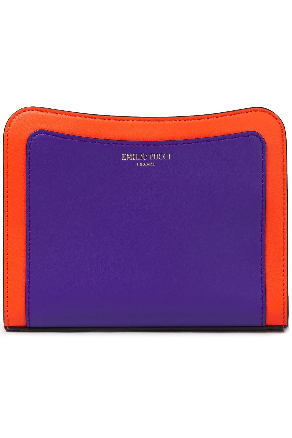 PUCCI Color-block leather shoulder bag