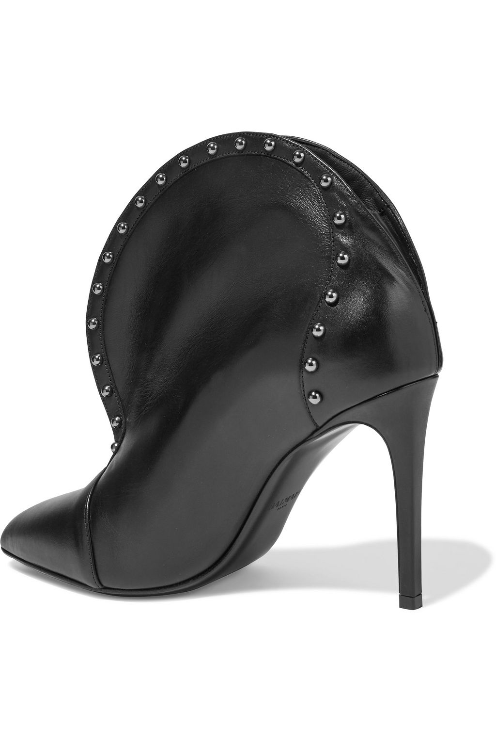 BALMAIN Iren studded leather ankle boots