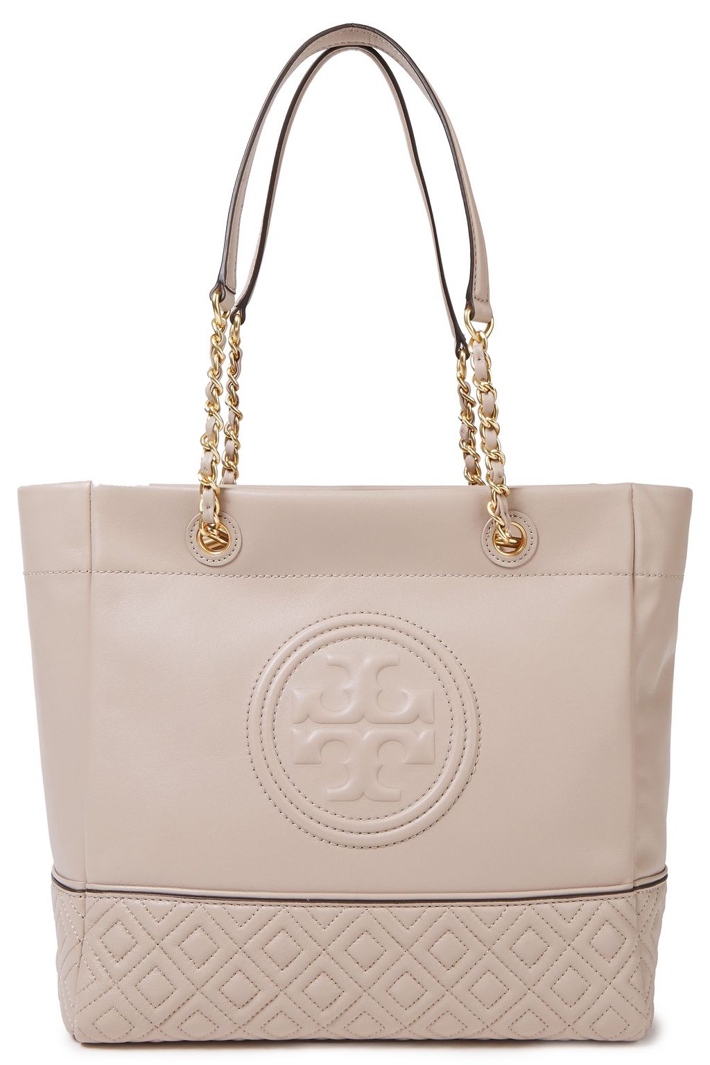 tory burch fleming quilted tote