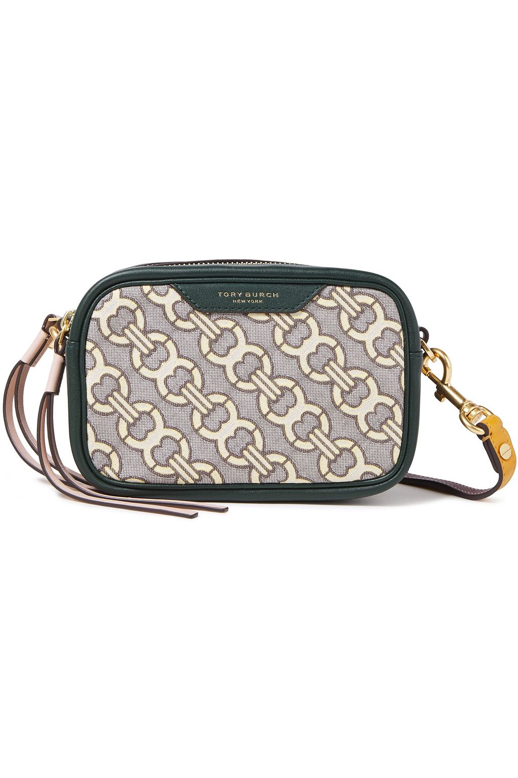 tory burch dark green bag