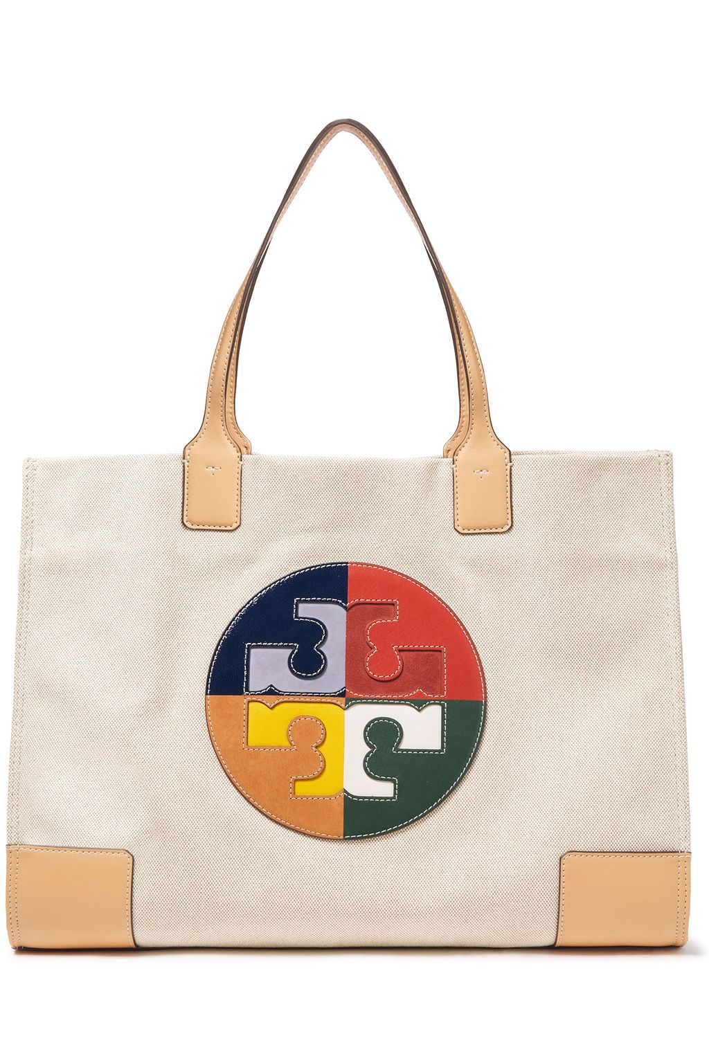 tory burch canvas tote bag