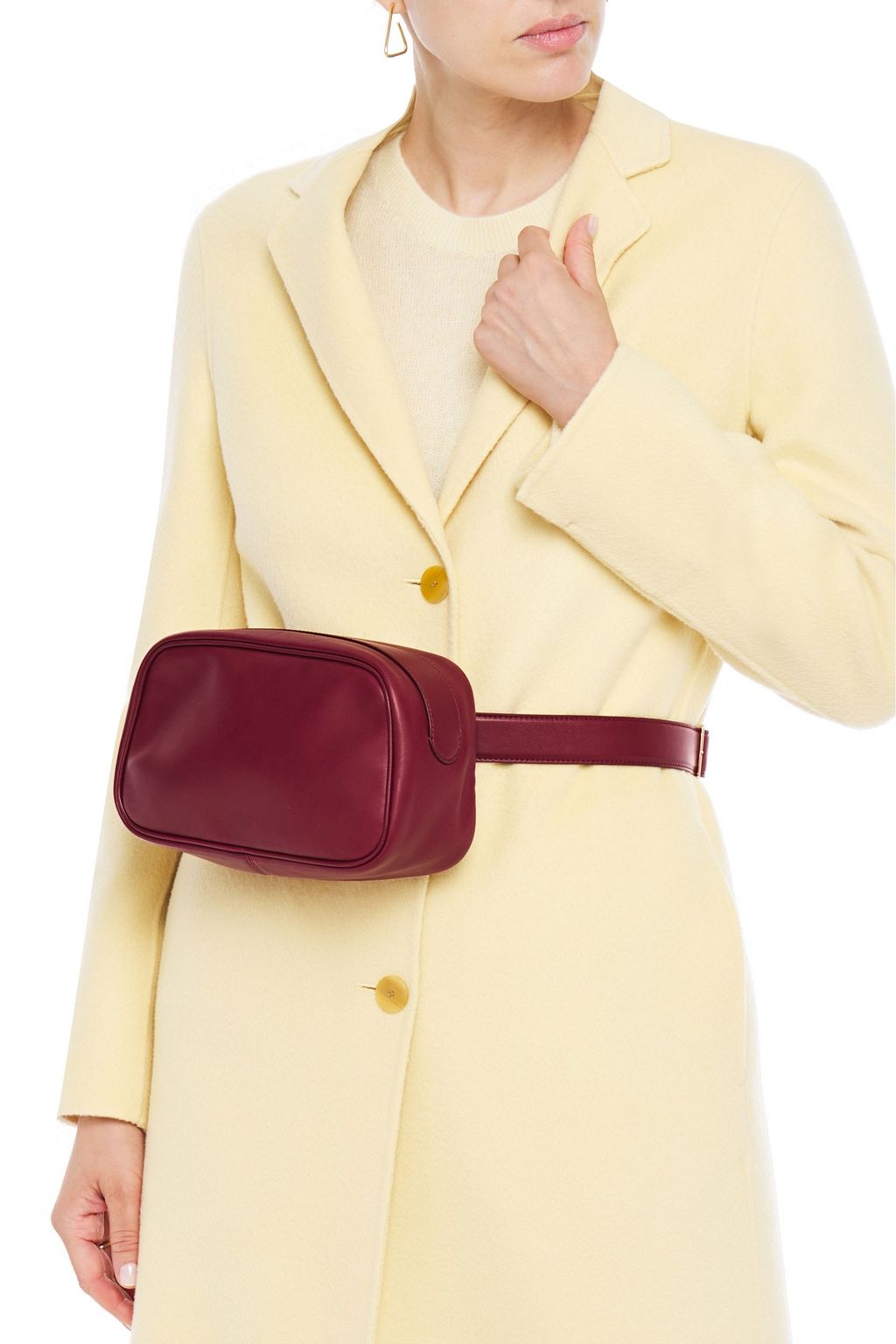 THE ROW Leather belt bag