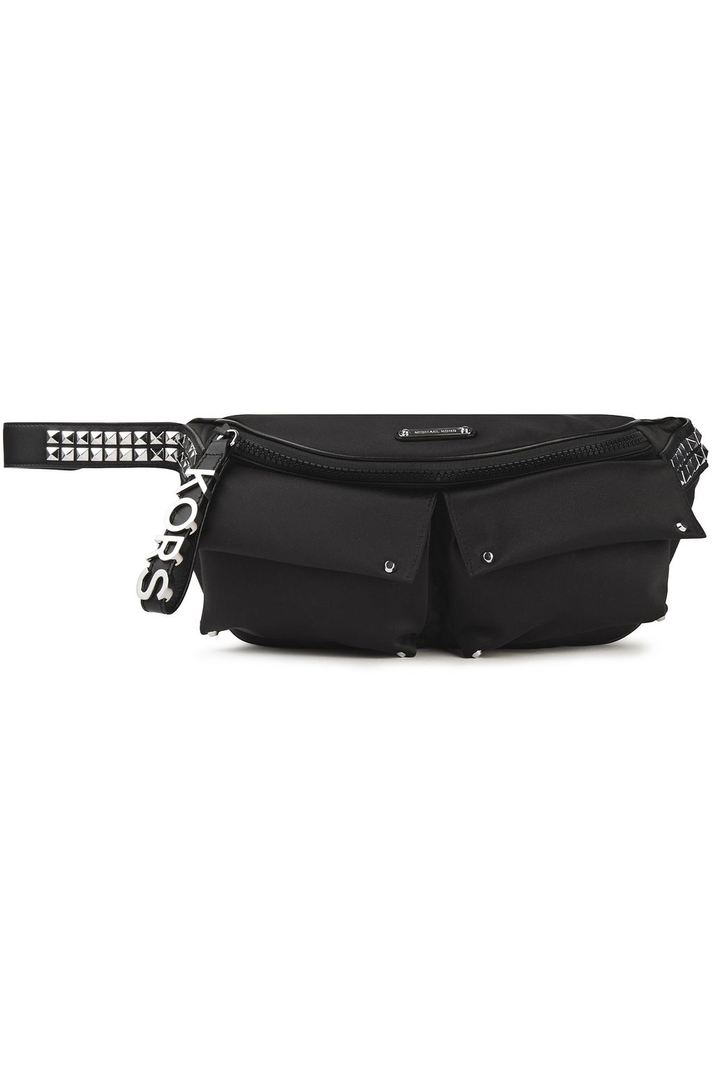 michael kors black studded bag