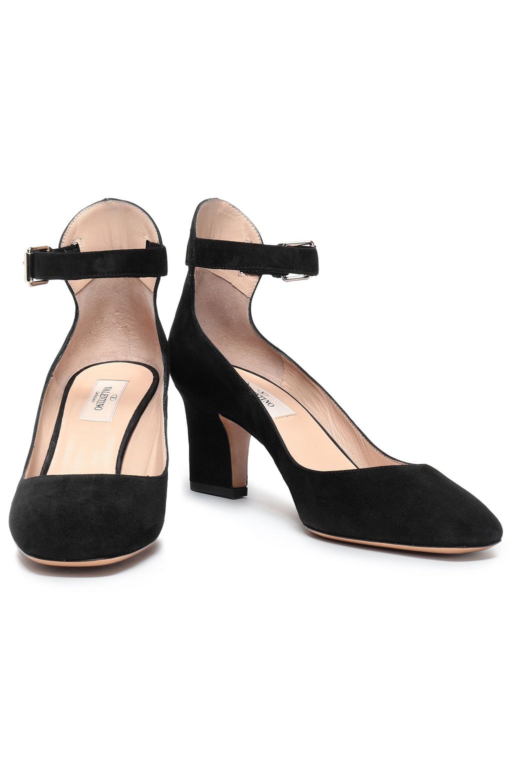 VALENTINO GARAVANI Pumps aus Veloursleder