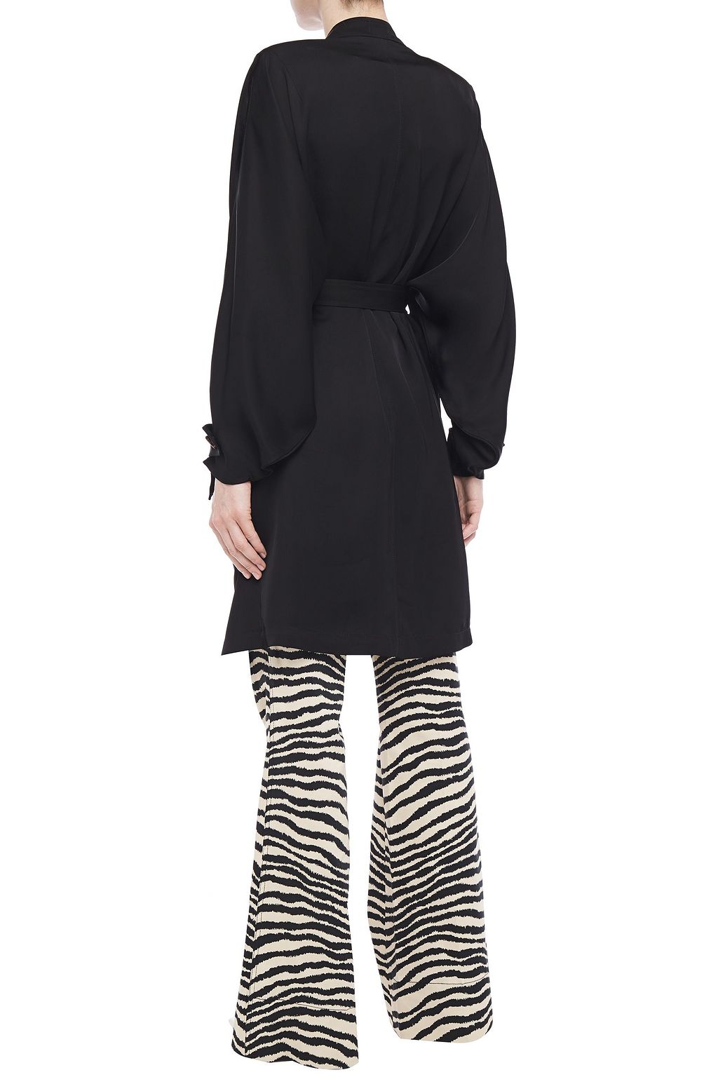 SEE BY CHLOÉ Double-breasted cutout twill coat