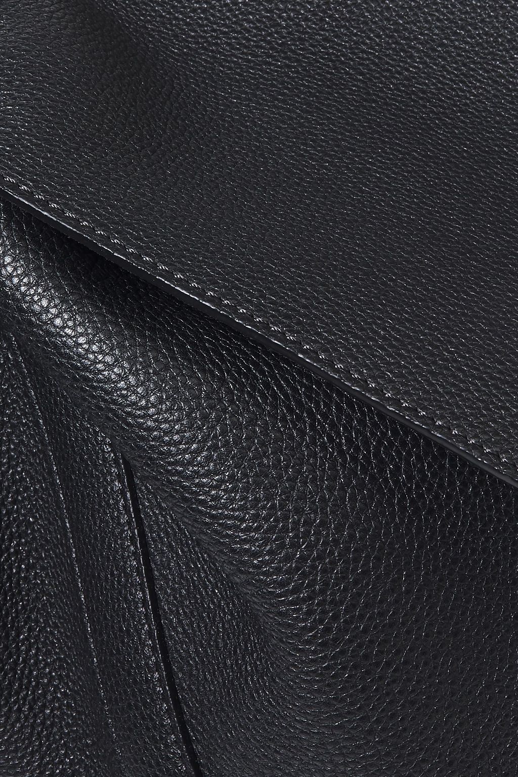 THE ROW Pebbled-leather shoulder bag
