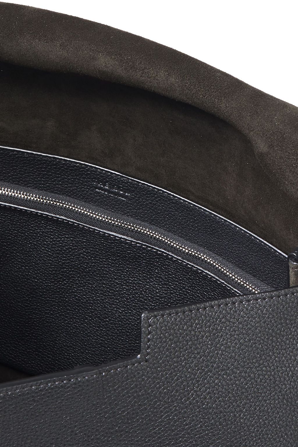 THE ROW Pebbled-leather shoulder bag