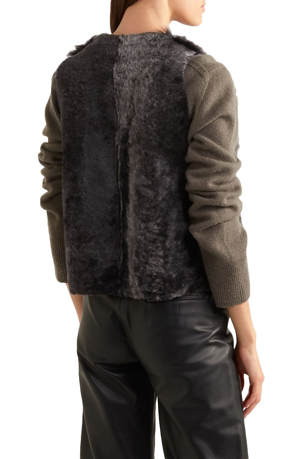 KARL DONOGHUE Reversible shearling vest