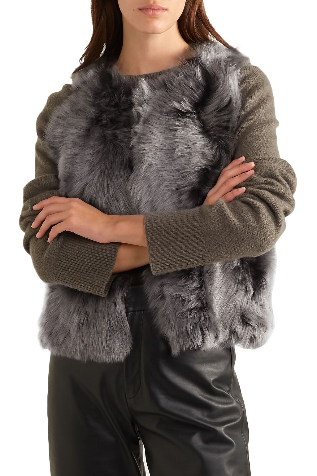 KARL DONOGHUE Reversible shearling vest