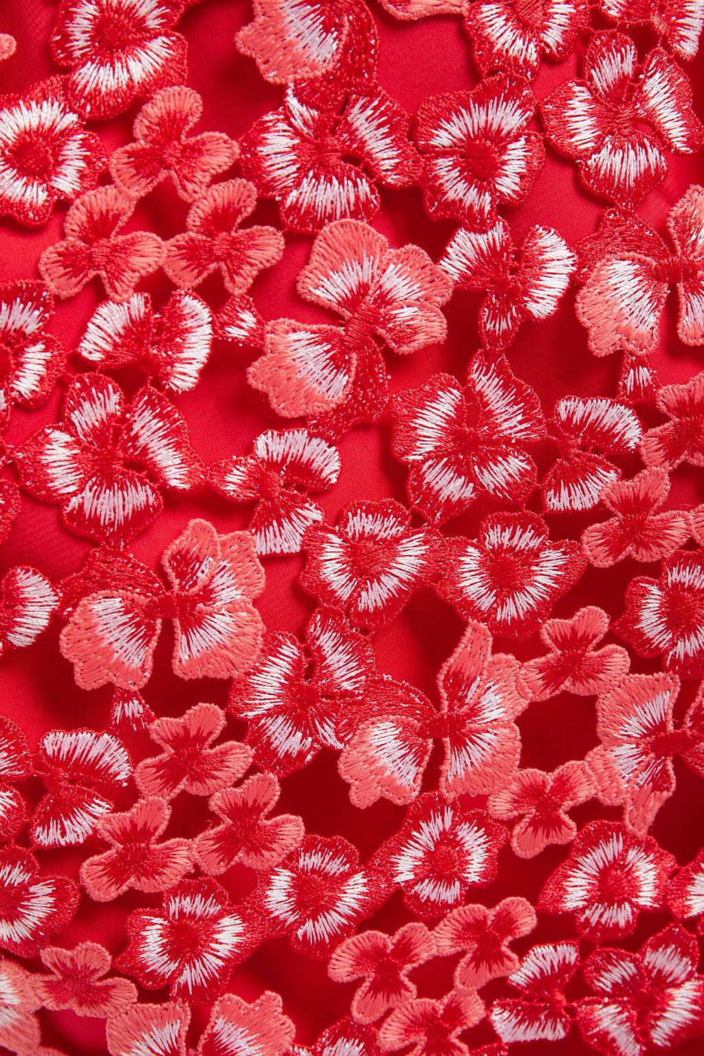 ALICE + OLIVIA Clyde guipure lace mini dress