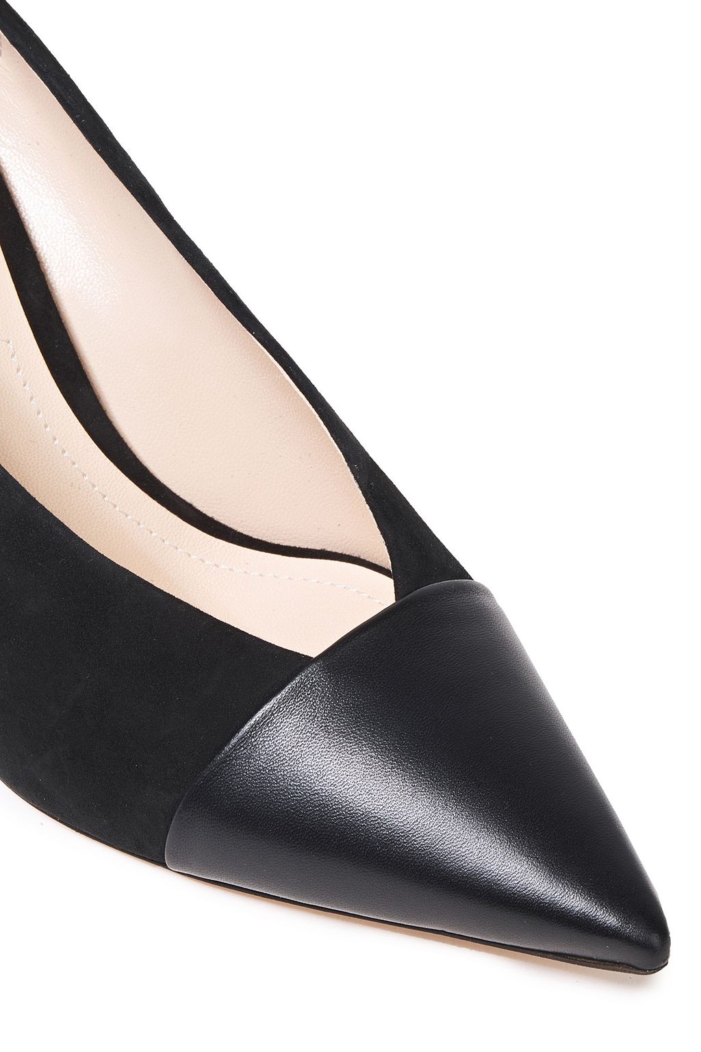 NICHOLAS KIRKWOOD Leather and suede pumps