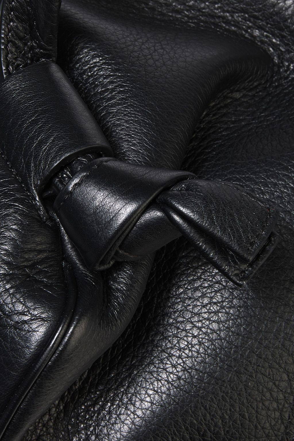 THE ROW Knapsack pebbled-leather backpack