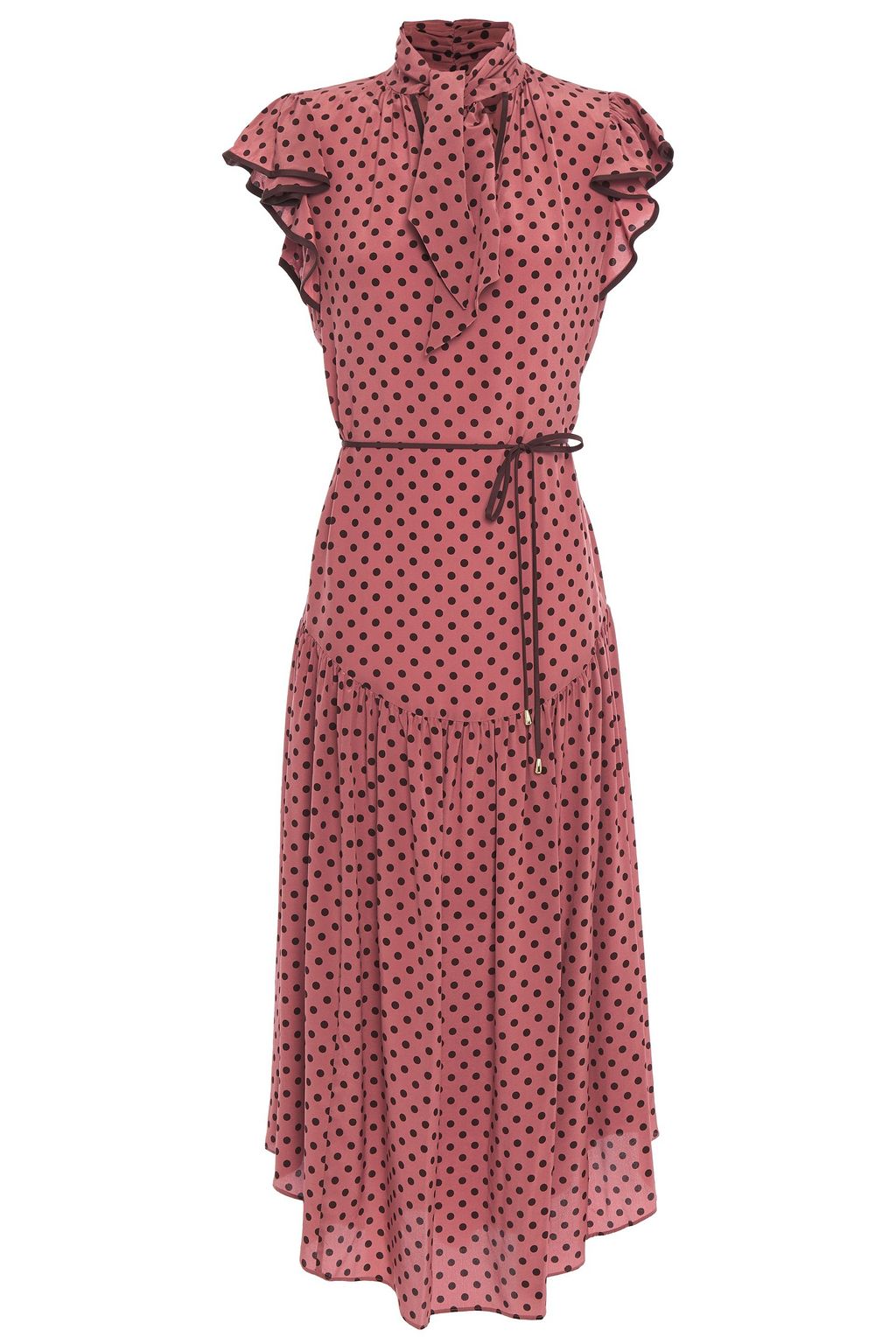 zimmermann red polka dot dress