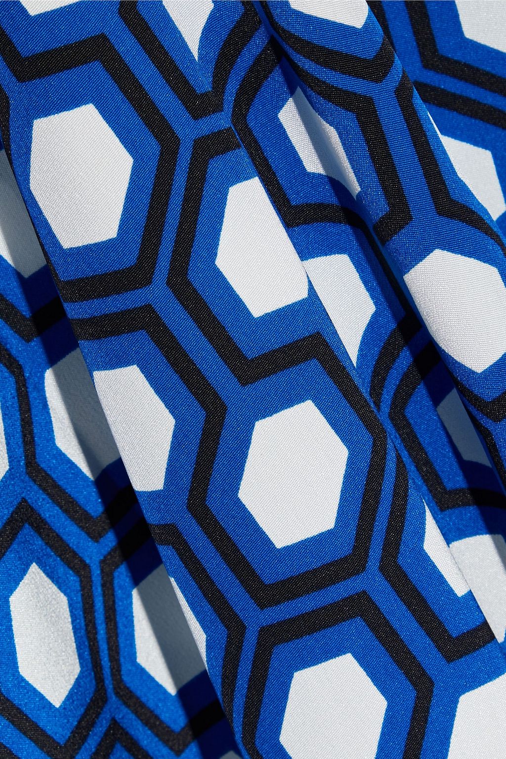 DIANE VON FURSTENBERG Kelsey printed silk crepe de chine midi wrap dress