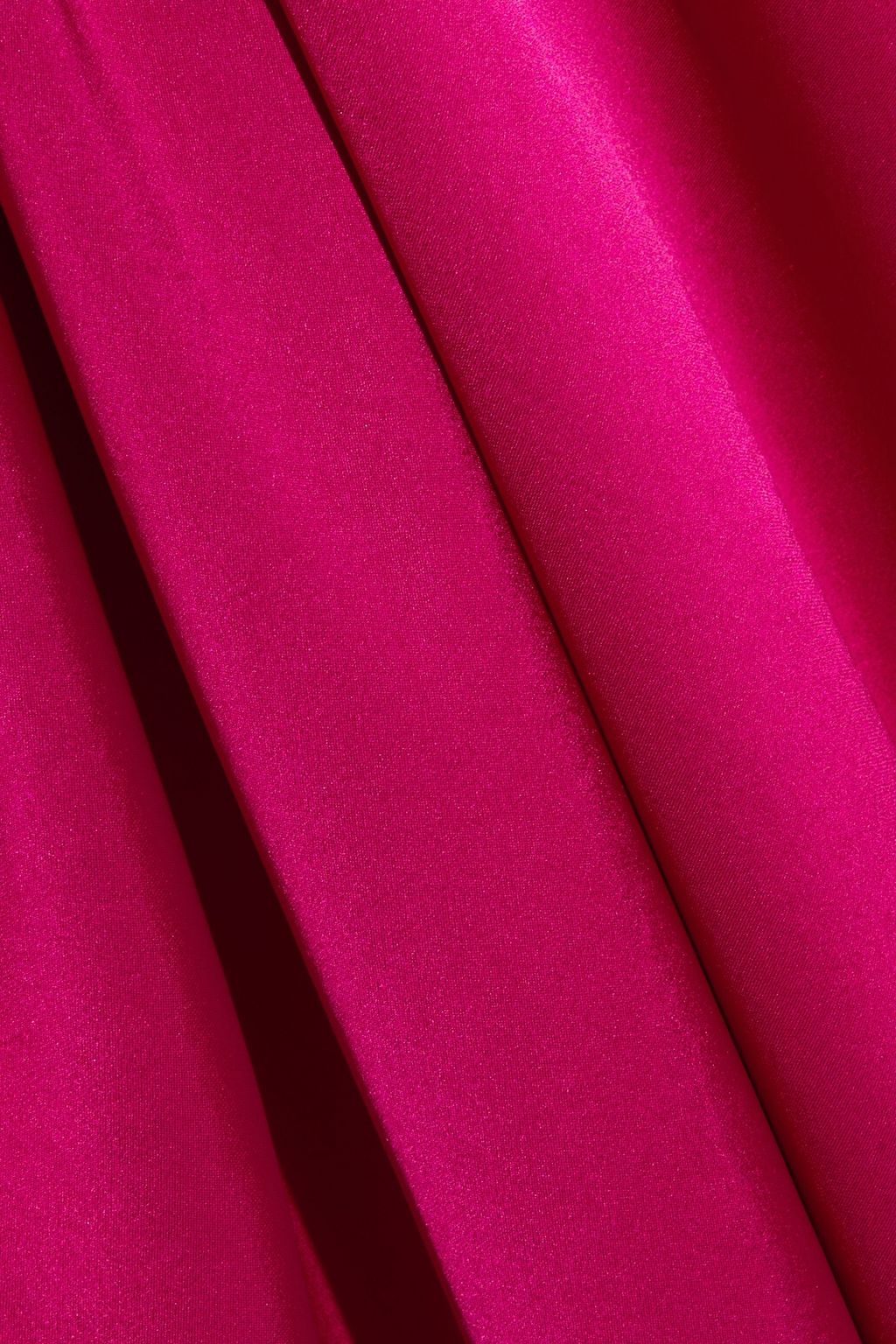 DIANE VON FURSTENBERG Katrina draped satin midi dress
