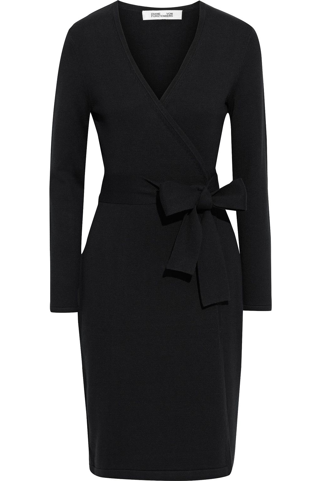 diane von furstenberg knit wrap dress