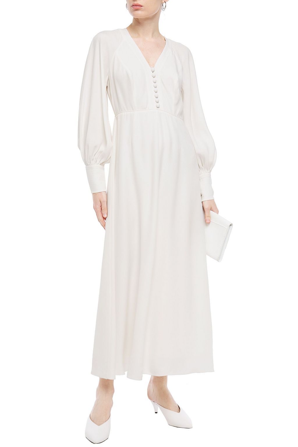 ZIMMERMANN Espionage gathered crepe maxi dress