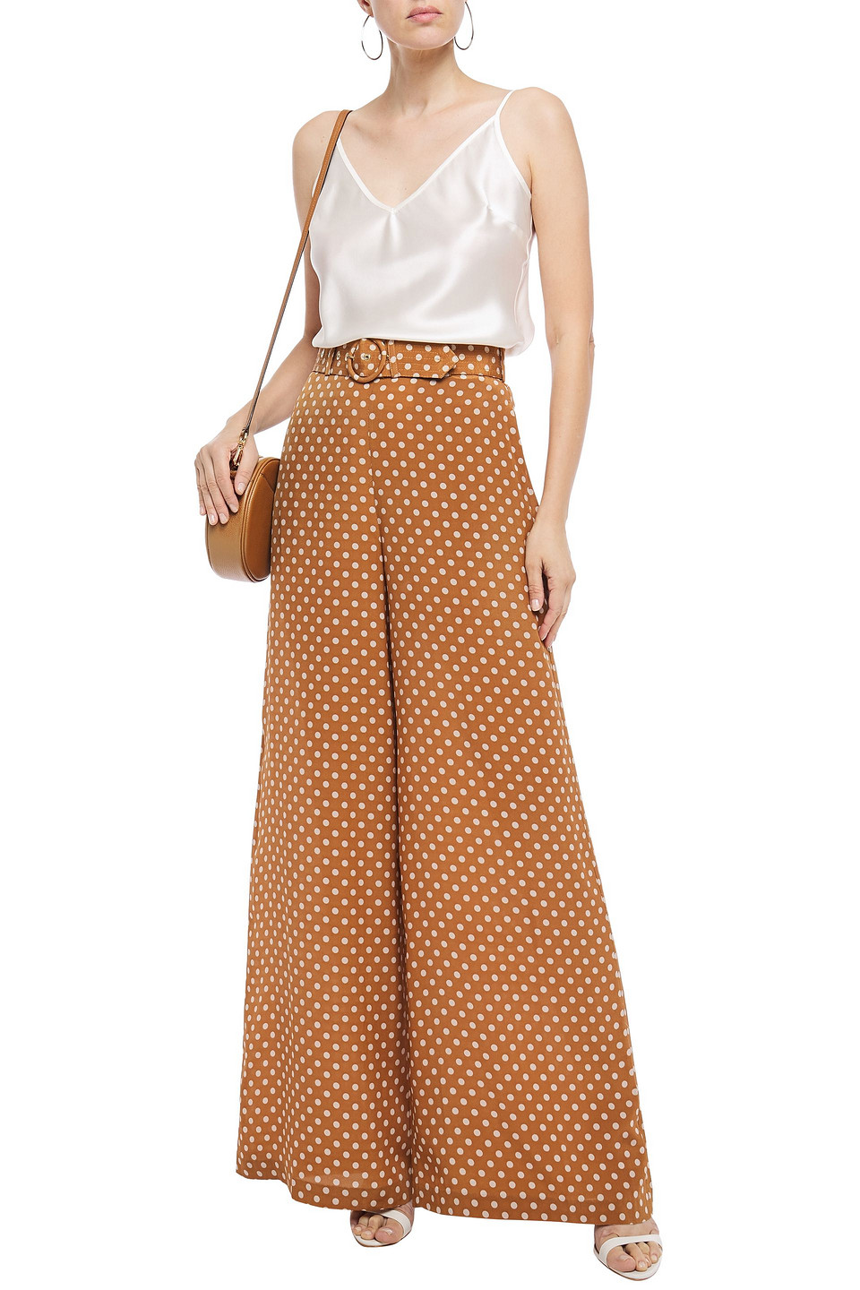 Zimmermann Espionage Belted Polka-dot 