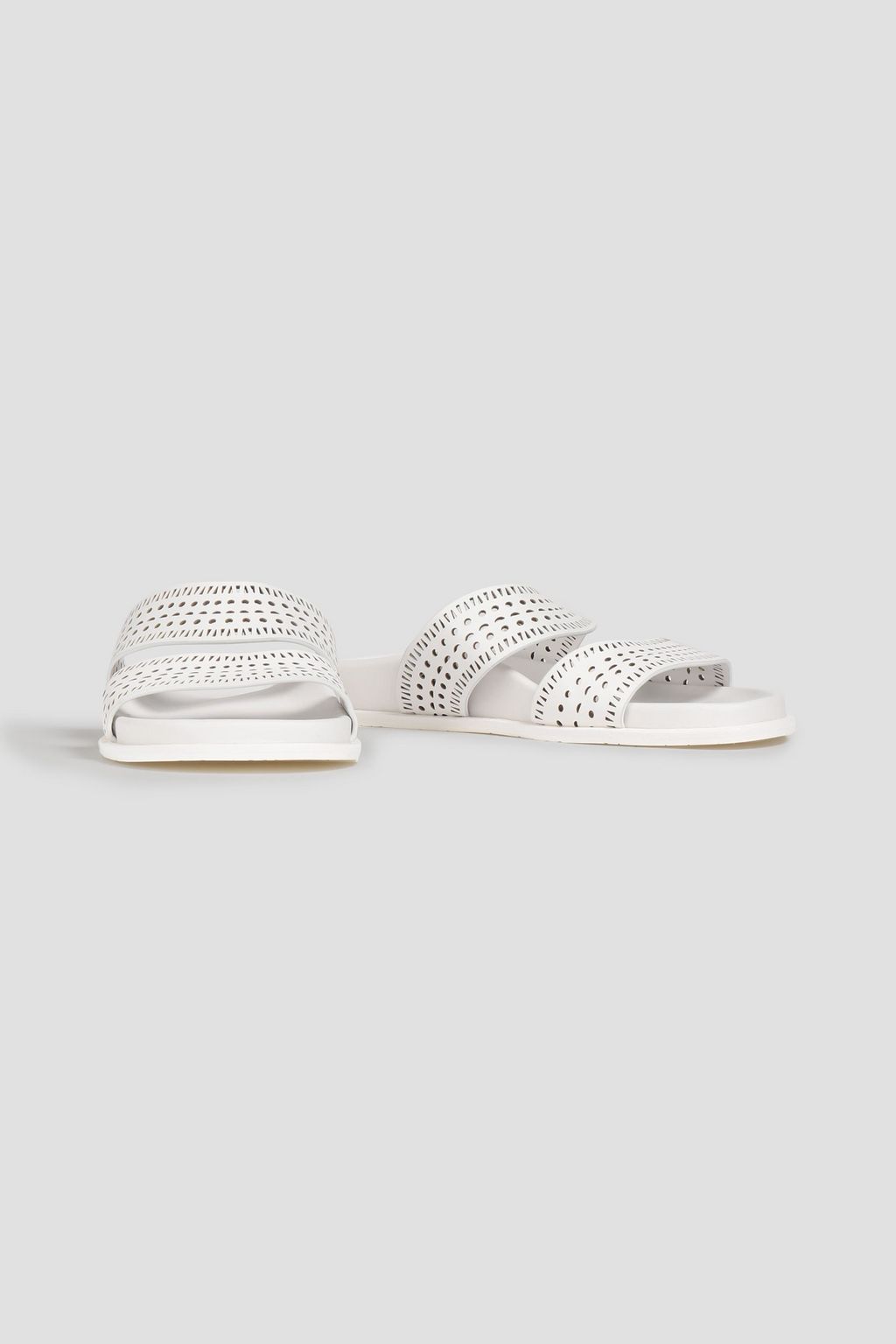 ALAÏA Laser-cut leather sandals