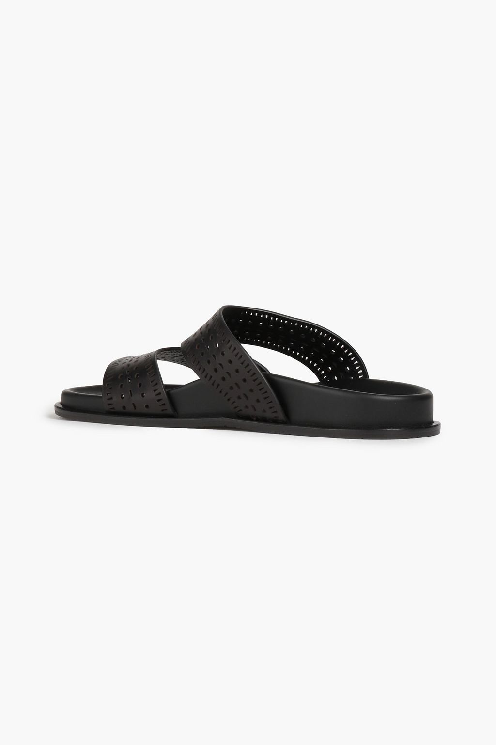 ALAÏA Laser-cut leather sandals