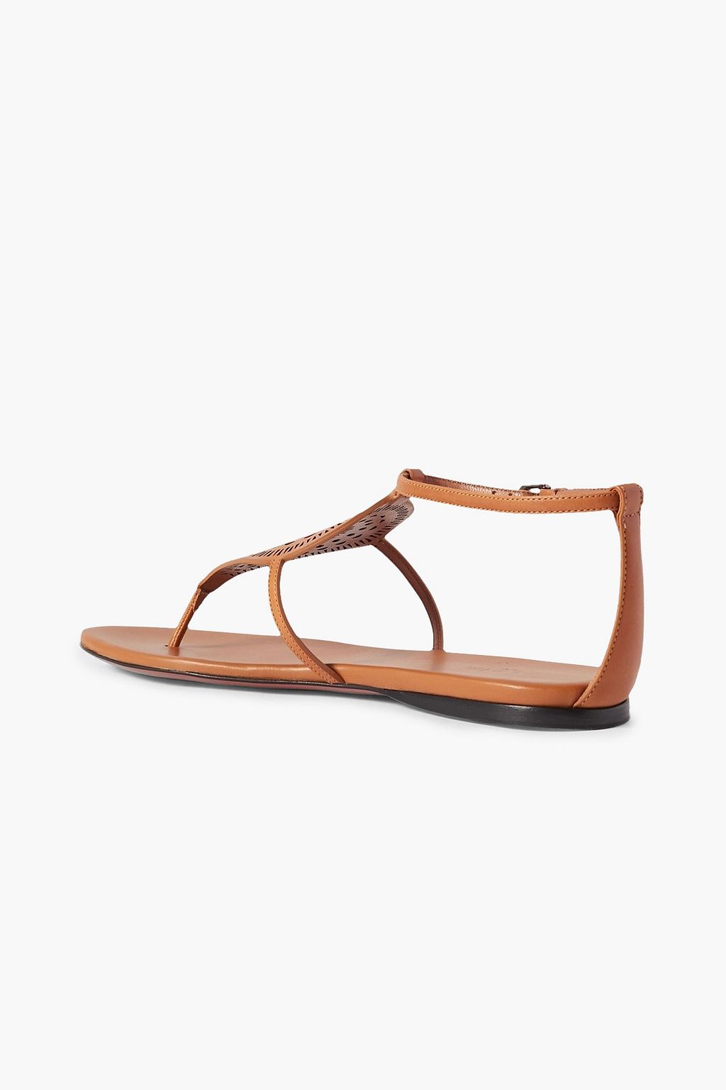 ALAÏA Laser-cut leather sandals