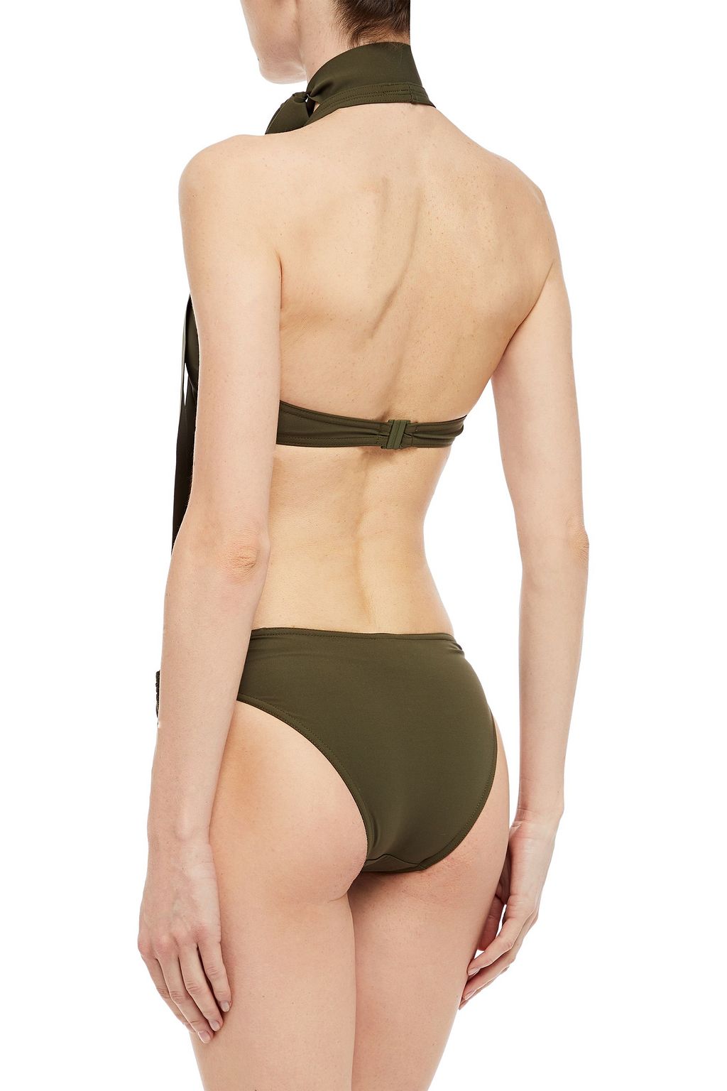 ZIMMERMANN Separates Sculpt Link ruched low-rise bikini briefs