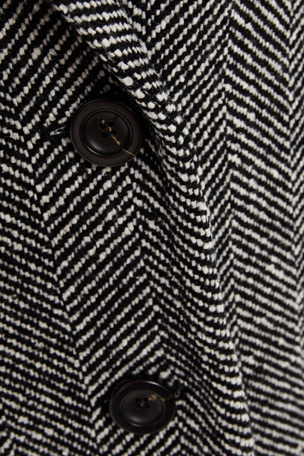 MAJE Herringbone woven coat